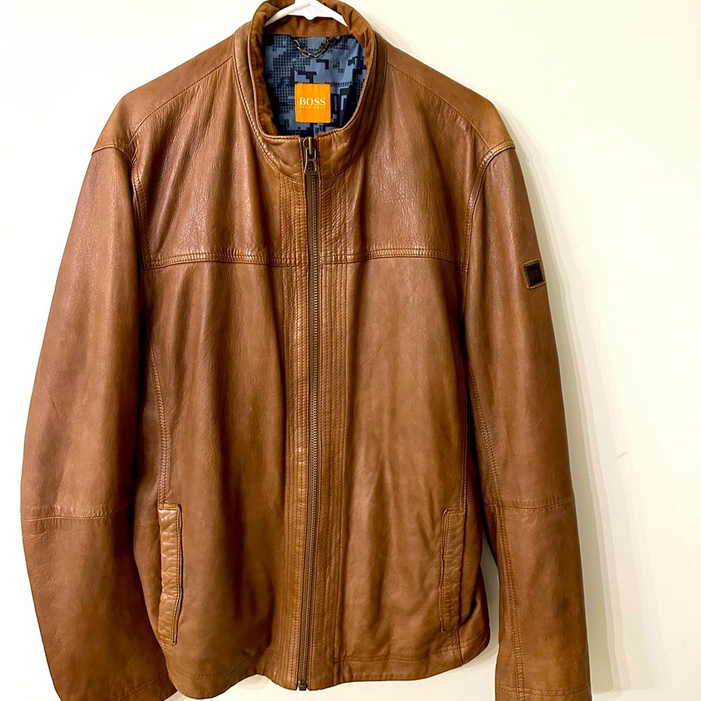 Hugo Boss Leather Jacket